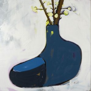 Morten Buch, Vase, 2006, oil on canvas, 200 x 200 cm