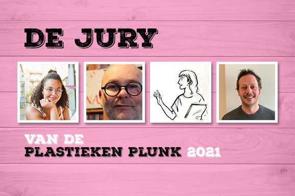 De jury van de Plastieken Plunk 2021