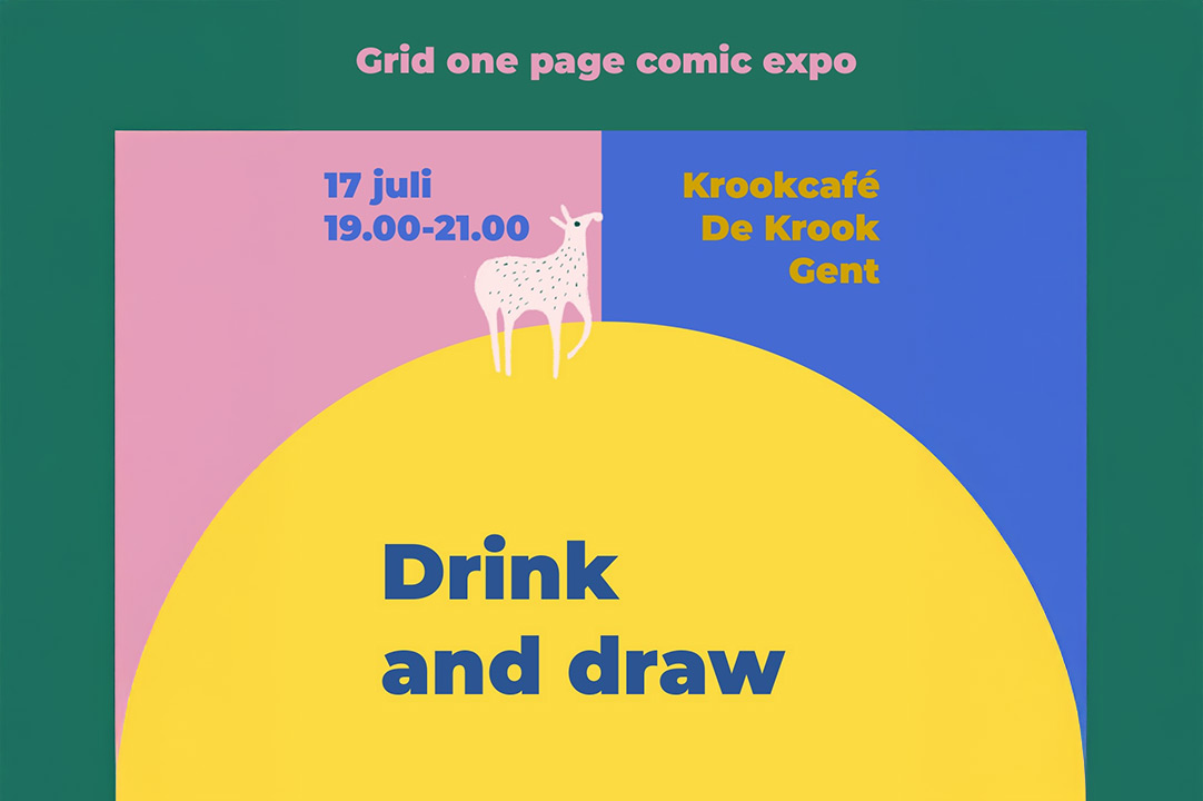Drink&Draw in De Krook